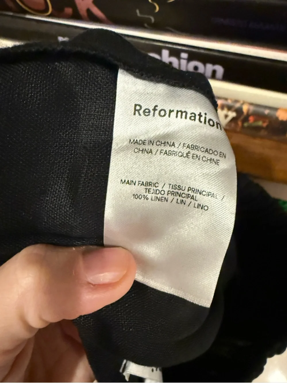 Reformation Olina Linen Pants